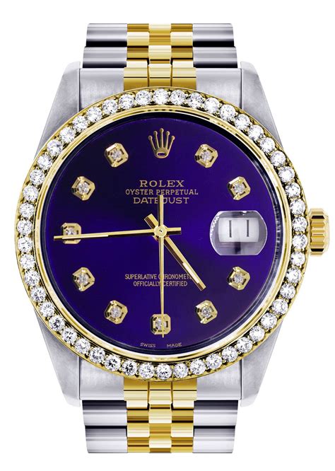 rolex de diamantes hombre|rolex oro 36mm.